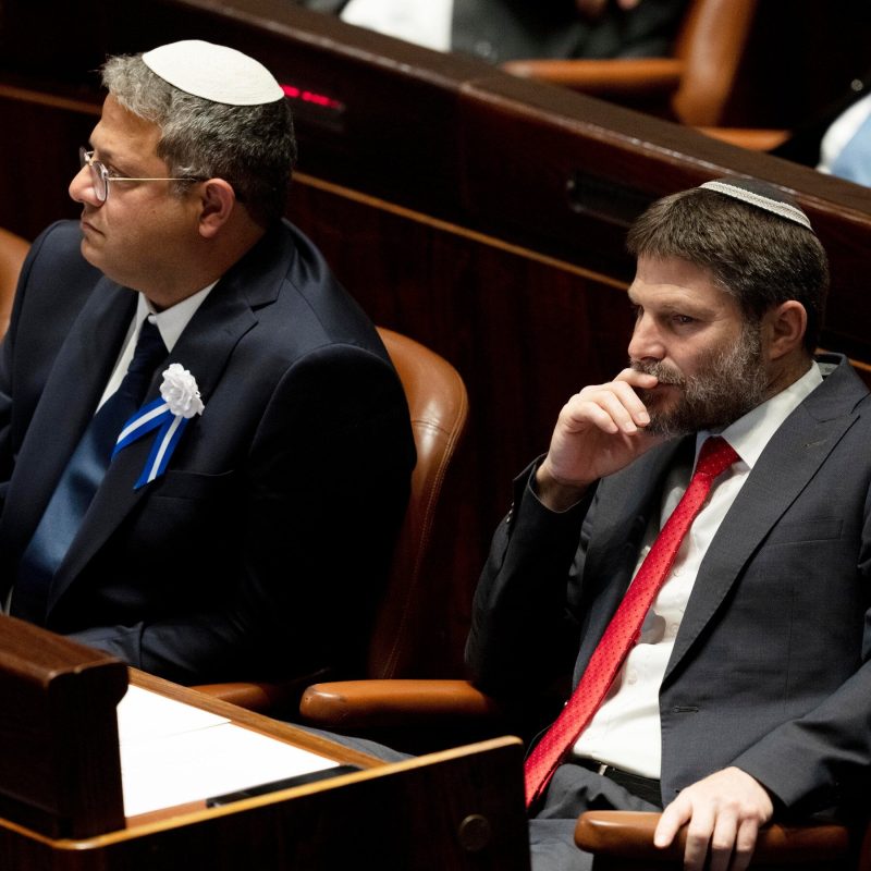 İsrail Seçimlerinde Itamar Ben - Gvir ve Bezalel Smotrich Ayrışıyor